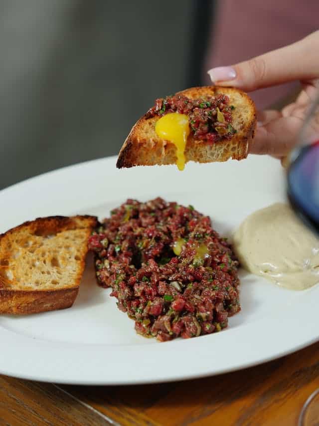 Recette de tartare de bœuf au couteau